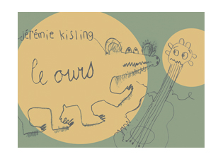 Invitations création d'une carte de prootion pour des cours
de guitare privé avec le chanteur Jérémie Kissling